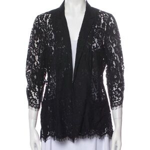 Gerard Darel Evening black lace  Jacket Size 8